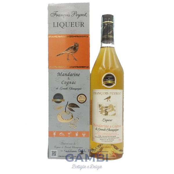 Liquore Mandarino e Cognac François Peyrot 70 cl / Enoteca Gambi