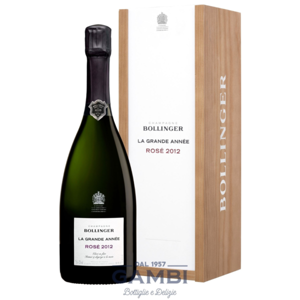 Champagne La Grande Année Rosé 2012 Bollinger 75 cl (coffret) / Enoteca Gambi