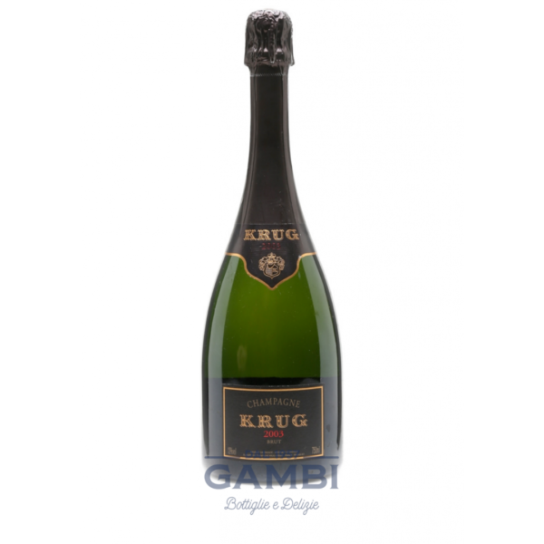 Champagne Vintage 2003 Krug 75 cl / Enoteca Gambi