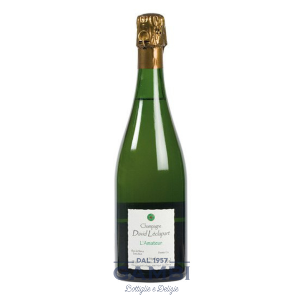Champagne Extra Brut Blanc de Blancs Premier Cru L'Amateur LV19 David Leclapart 75 cl / Enoteca Gambi
