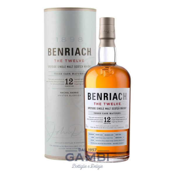 Whisky Single Malt The Twelve Benriach 12 Years 70 cl / Enoteca Gambi