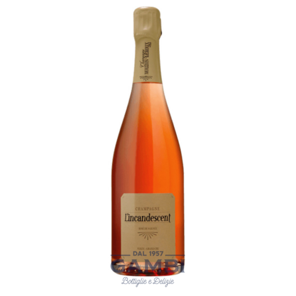 Champagne Rosé de Saignée Extra Brut Grand Cru L'Incandescent Mouzon Leroux 75 cl / Enoteca Gambi