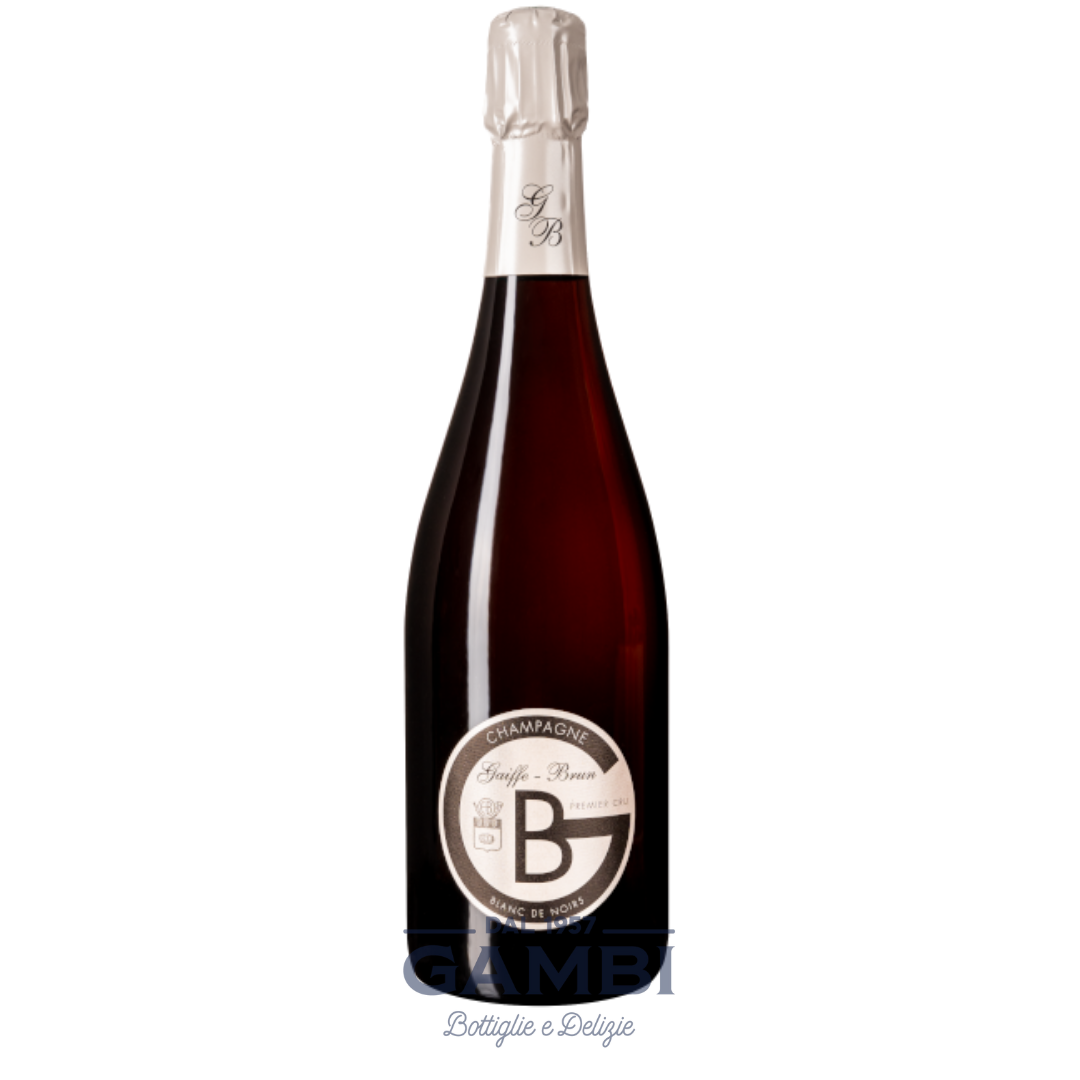 Champagne Cuvée Blanc de Noirs du Val d'Or Brut Nature 1er Cru 2017 Gaiffe Brun 75 cl / Enoteca Gambi