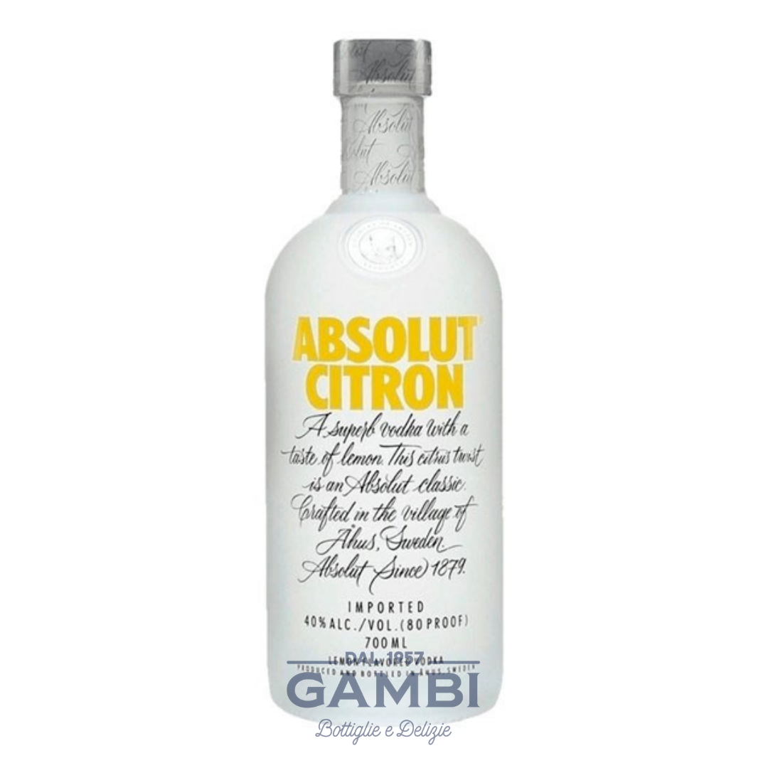 Vodka Absolut Citron 70 cl / Enoteca Gambi