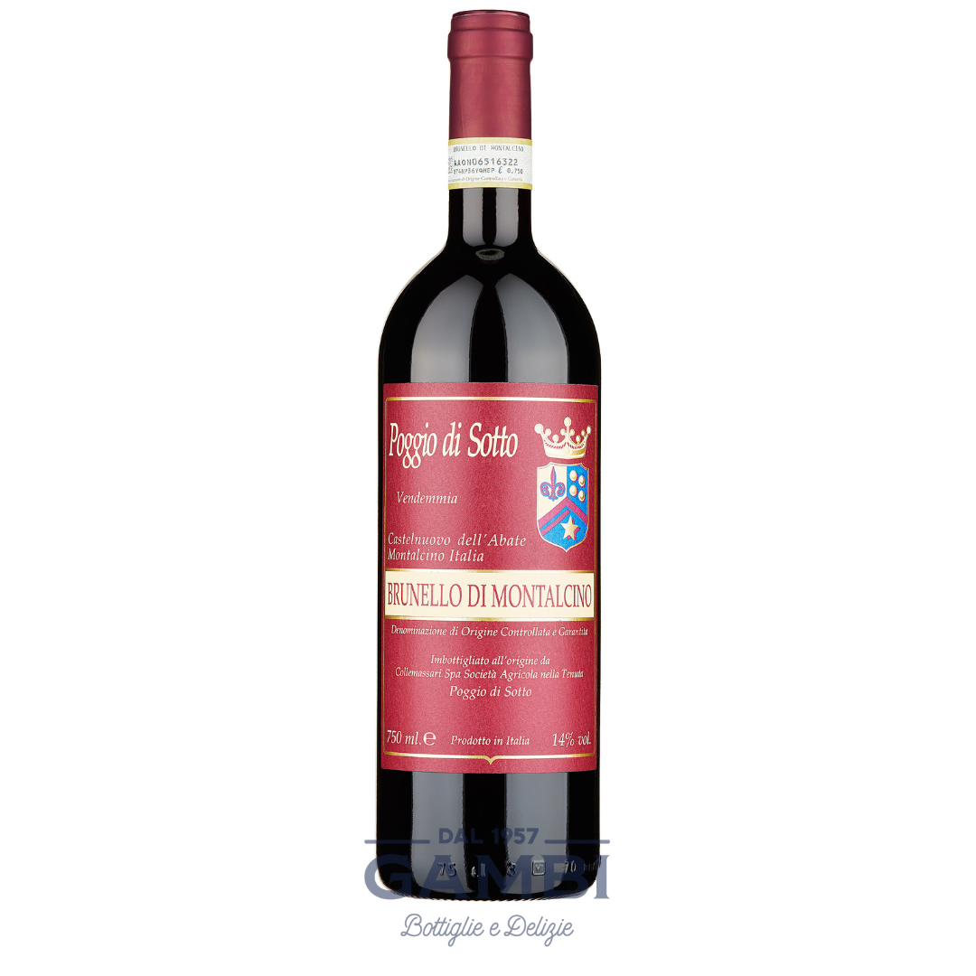 Brunello di Montalcino 2018 Poggio di Sotto 75 cl / Enoteca Gambi