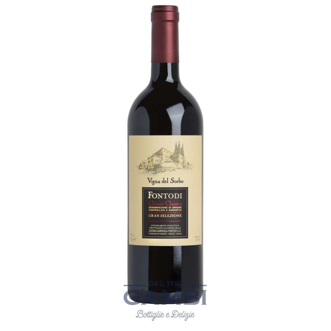Chianti Classico Gran Selezione Vigna Del Sorbo 2020 Fontodi 75 cl / Enoteca Gambi