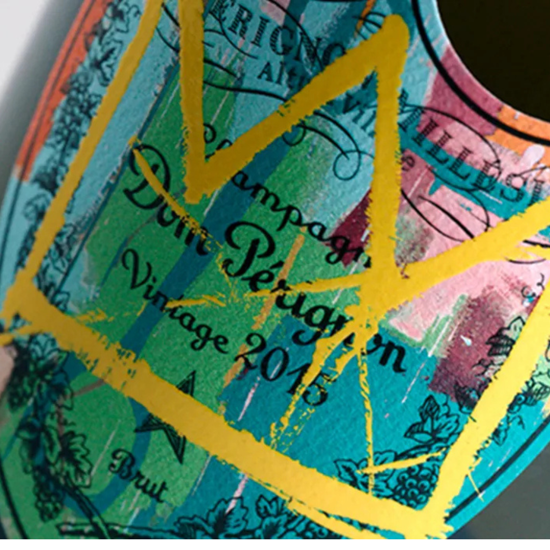 Dom Pérignon 2015 Jean Michel Basquiat Tribute 75 cl Box Special Edition / Enoteca Gambi