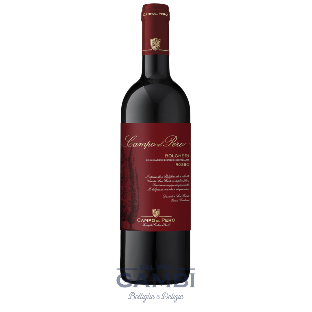 Bolgheri DOC 2022 Campo al Pero 75 cl / Enoteca Gambi