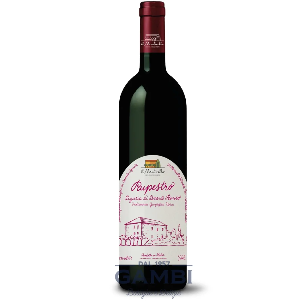 IGT Liguria di Levante Rosso Rupestro 2023 Il Monticello 75 cl / Enoteca Gambi